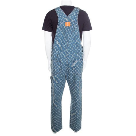 louis vuitton denim overalls